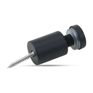 حامل ديكور استيل اكريلك اسود 30×19 mm